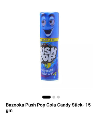 Bazooka Push Pop Cola Candy